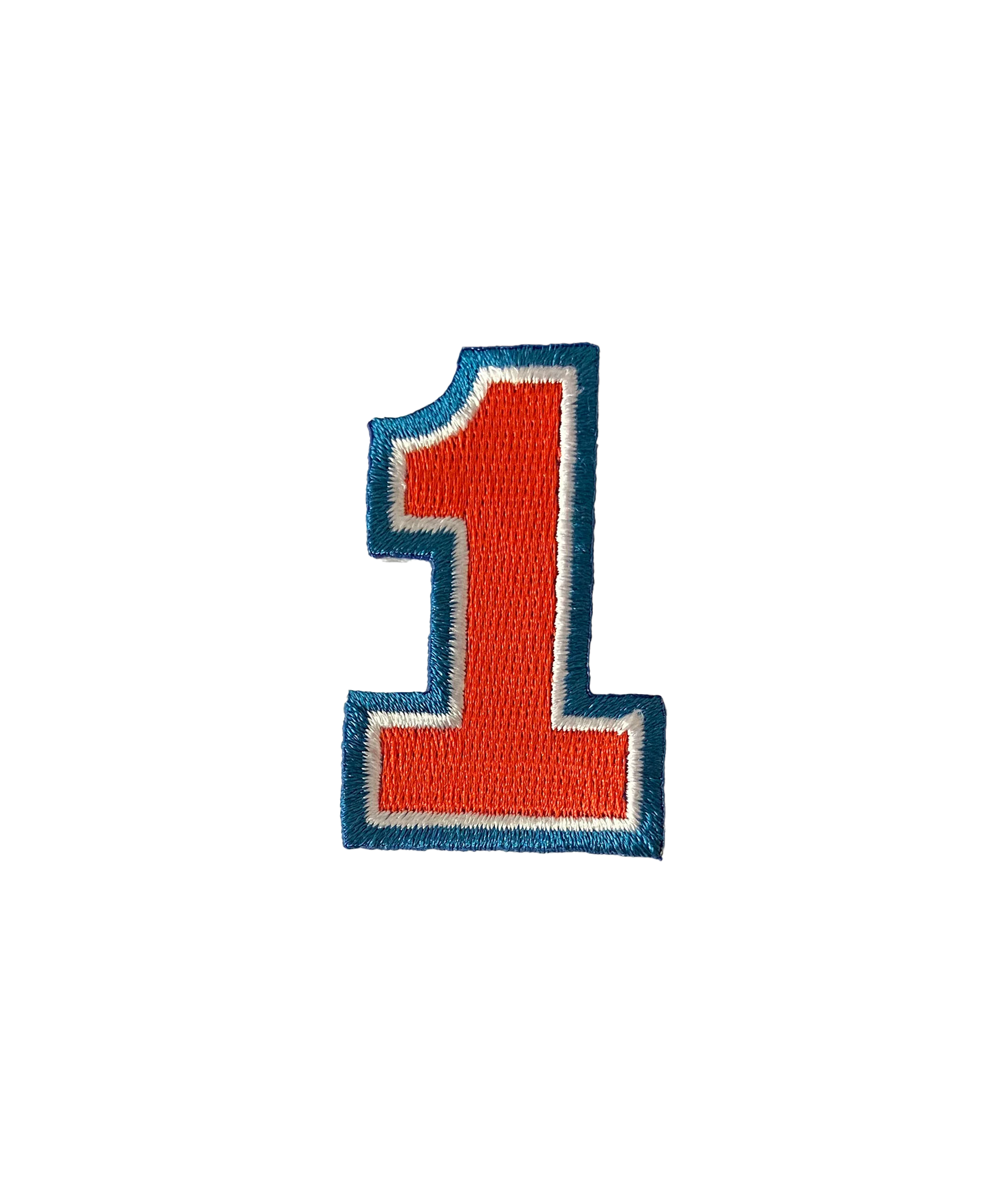 #1 Embroidered Patch