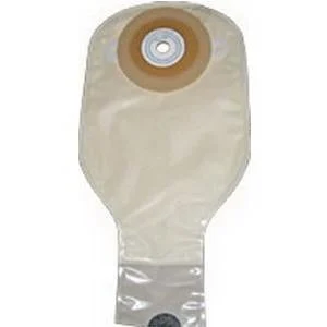 1-Piece Post-Op Adult Drainable Pouch Precut Deep Convex 1-1/4" Round