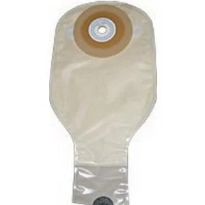 1-Piece Post-Op Adult Drainable Pouch Precut Deep Convex 1-1/8" Round