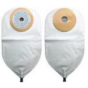 1-Piece Post-Op Adult Urinary Pouch Cut-to-Fit Deep Convex 3/4" x 1-1/2" Oval