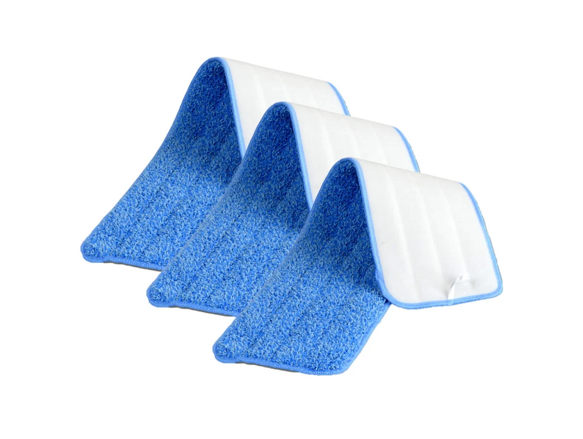 24" Microfiber Wet Mop Pad - Pack of 3