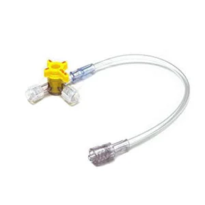 3-Way Intravenous Stopcock with Rotating Lock