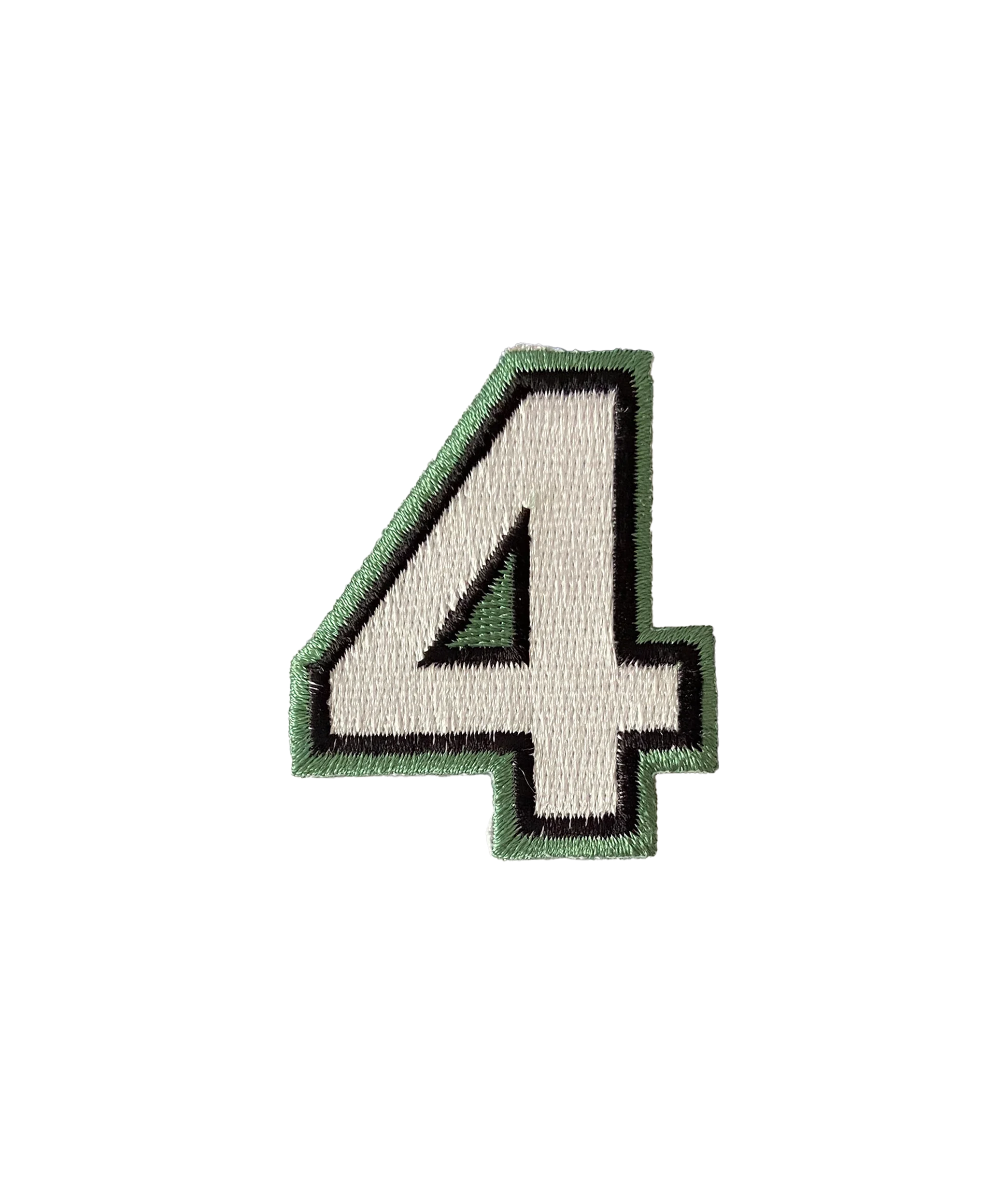#4 Embroidered Patch