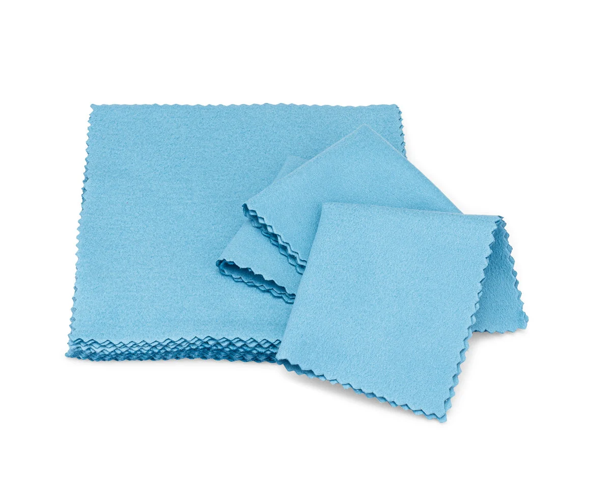 6"x6" Mwipes™ Microfiber Suede Lens Cleaning Cloth - Pack of 20