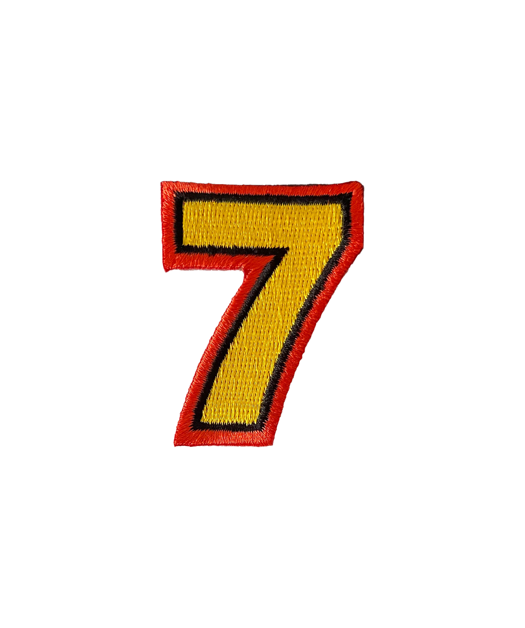 #7 Embroidered Patch