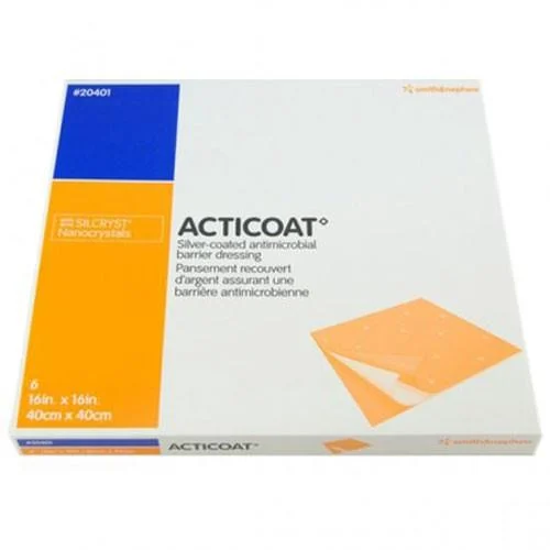ACTICOAT Antimicrobial Barrier Burn Dressing with Nanocrystalline Silver 16" x 16"