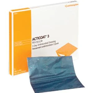 ACTICOAT Antimicrobial Barrier Burn Dressing with Nanocrystalline Silver 8" x 16"