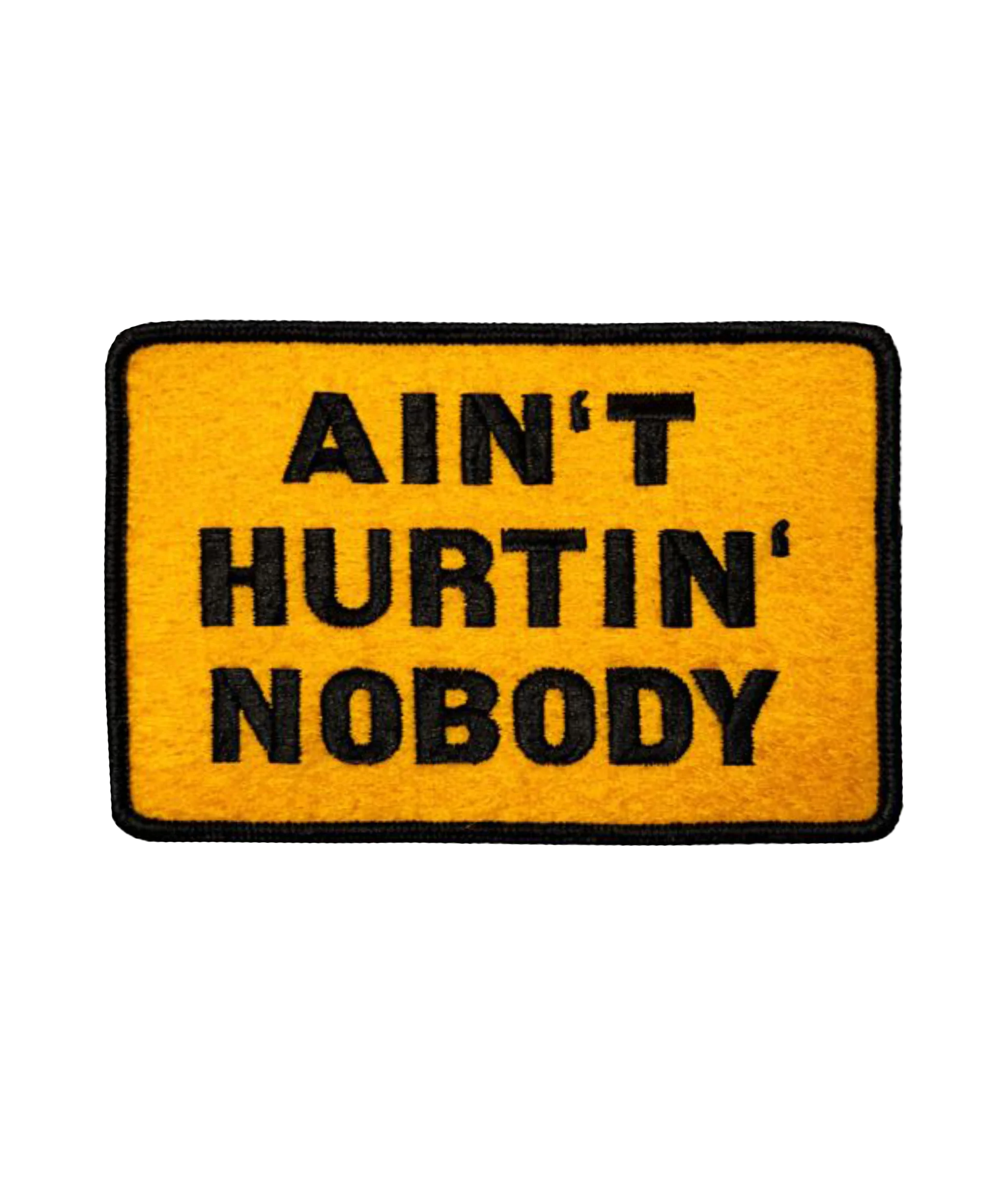 Ain't Hurtin' Nobody Embroidered Patch • John Prine x Oxford Pennant