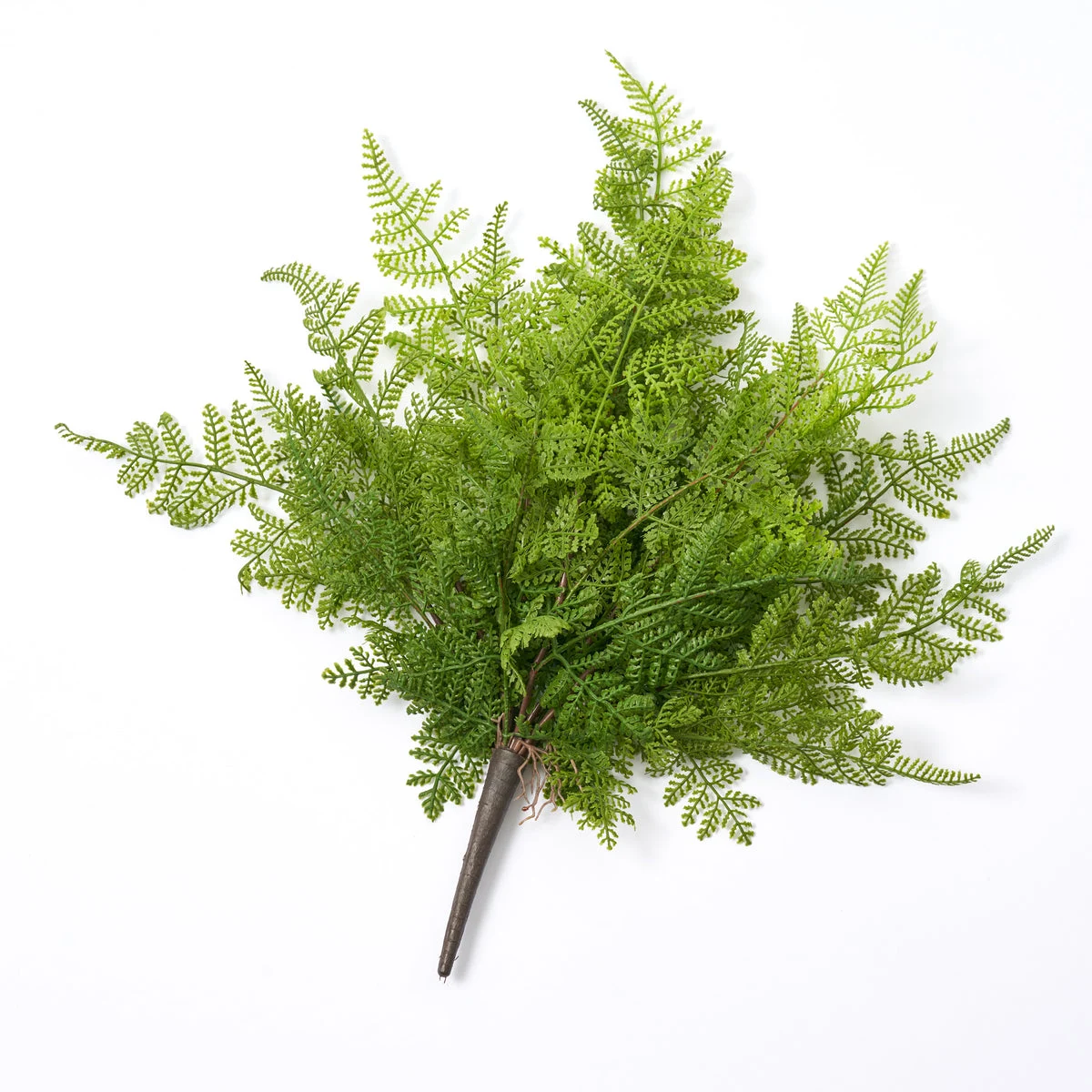 All Season Faux Lace Fern Bush Stem - 15"