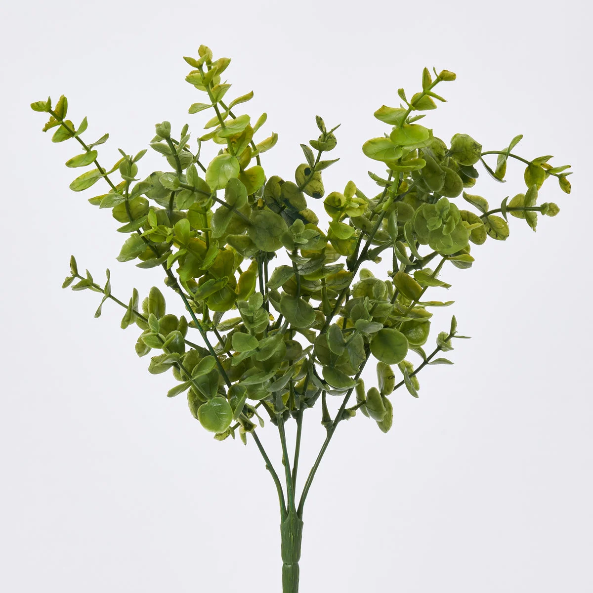 All Seasons Soft Eucalyptus Bush Faux Everyday Greenery Spray - 14"