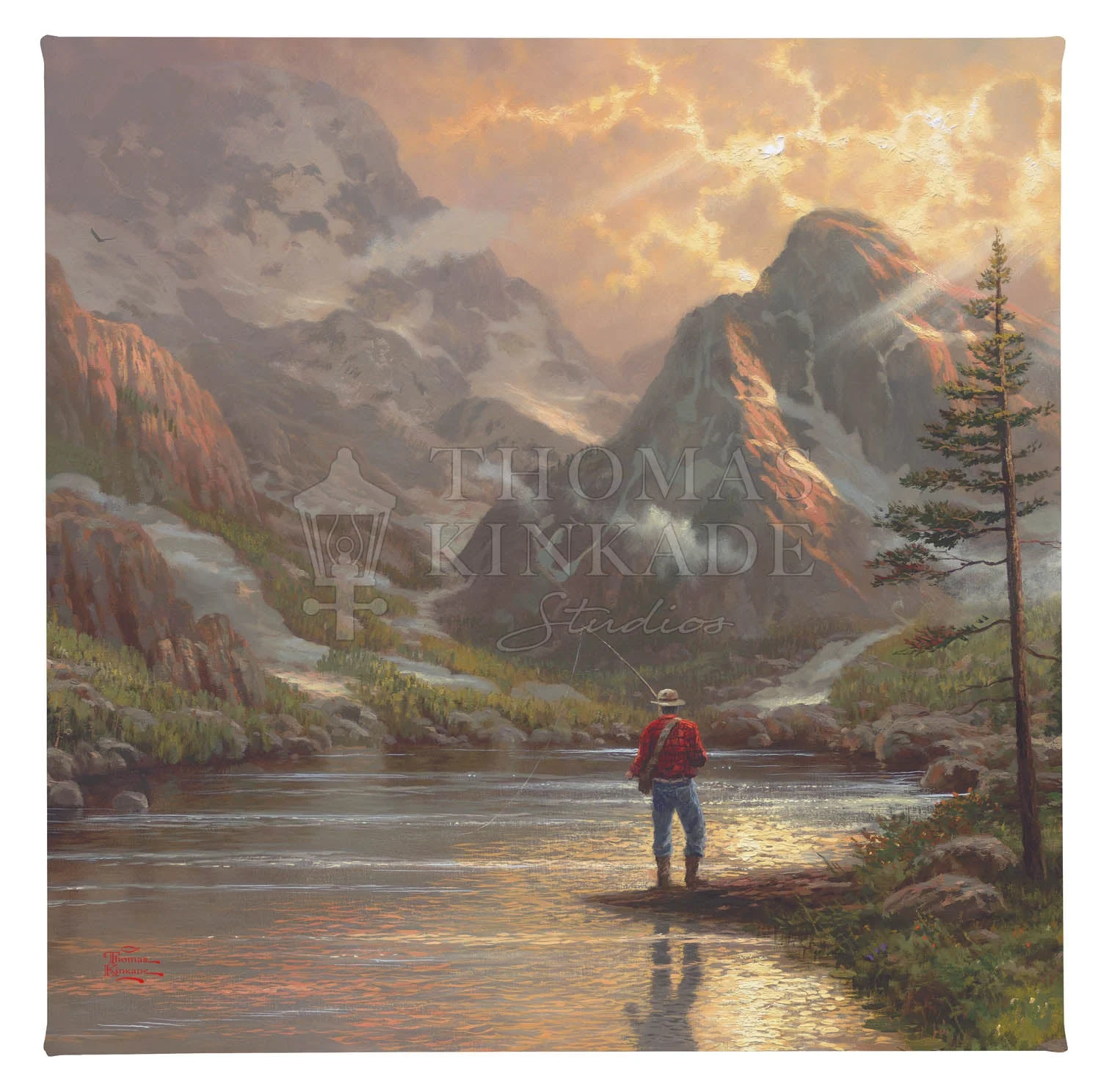 Almost Heaven - 14" x 14" Gallery Wrapped Canvas