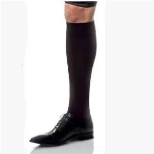 Ambition Knee-High, 20-30 mmHg, Closed Toe, Long, Black, Size 5