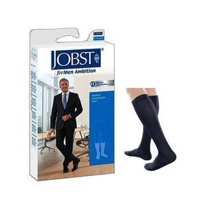 Ambition Knee-High, 30-40, Regular, Navy, Size 2
