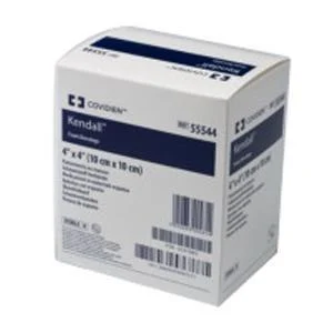 AMD Antimicrobial Foam, Fenestrated, 3-1/2" X 3"