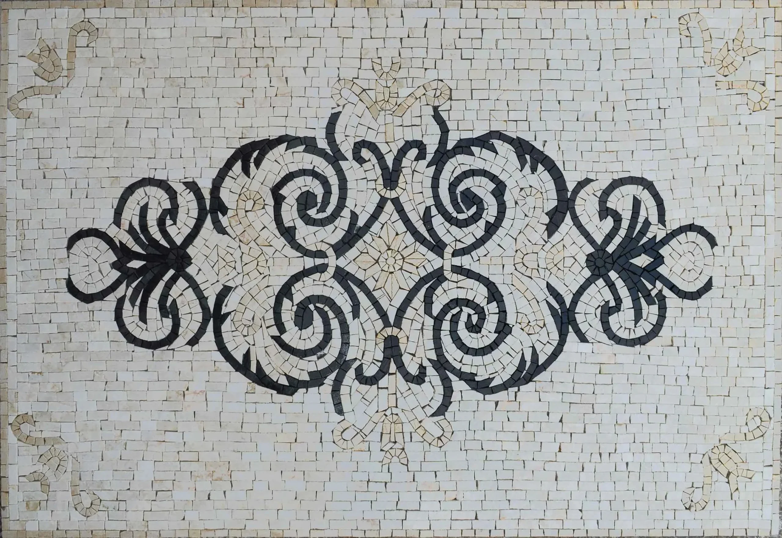 Arabesque Marble Rug Mosaic - Symma