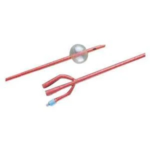 Bardex I.C. Specialty 3-Way Foley Catheter, 18 Fr, 30 cc