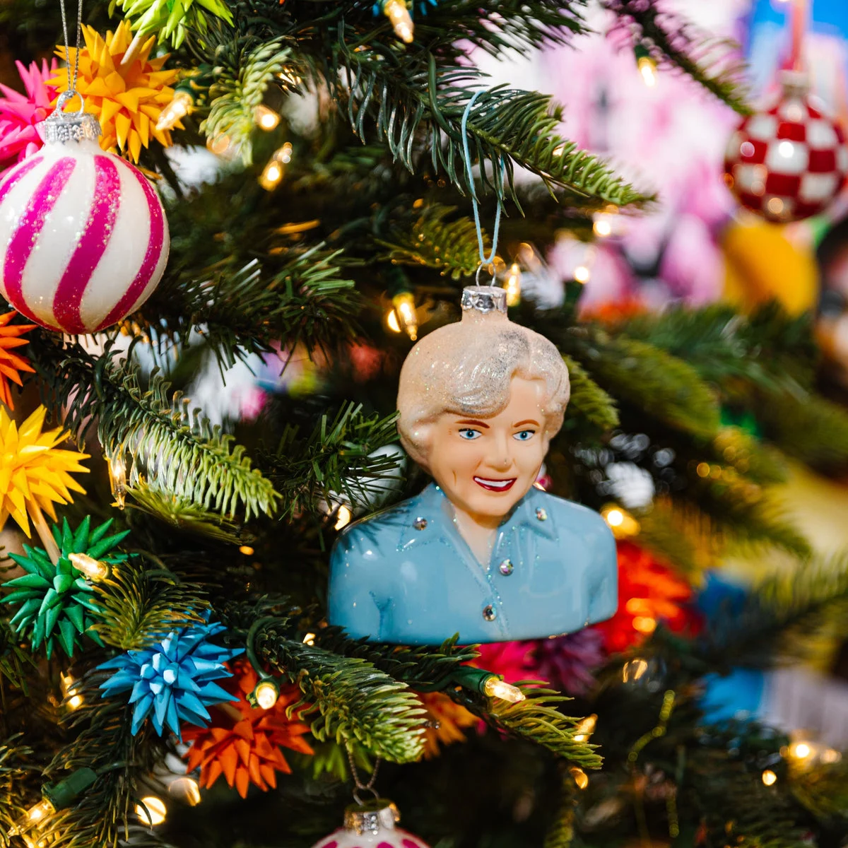 Betty White Ornament