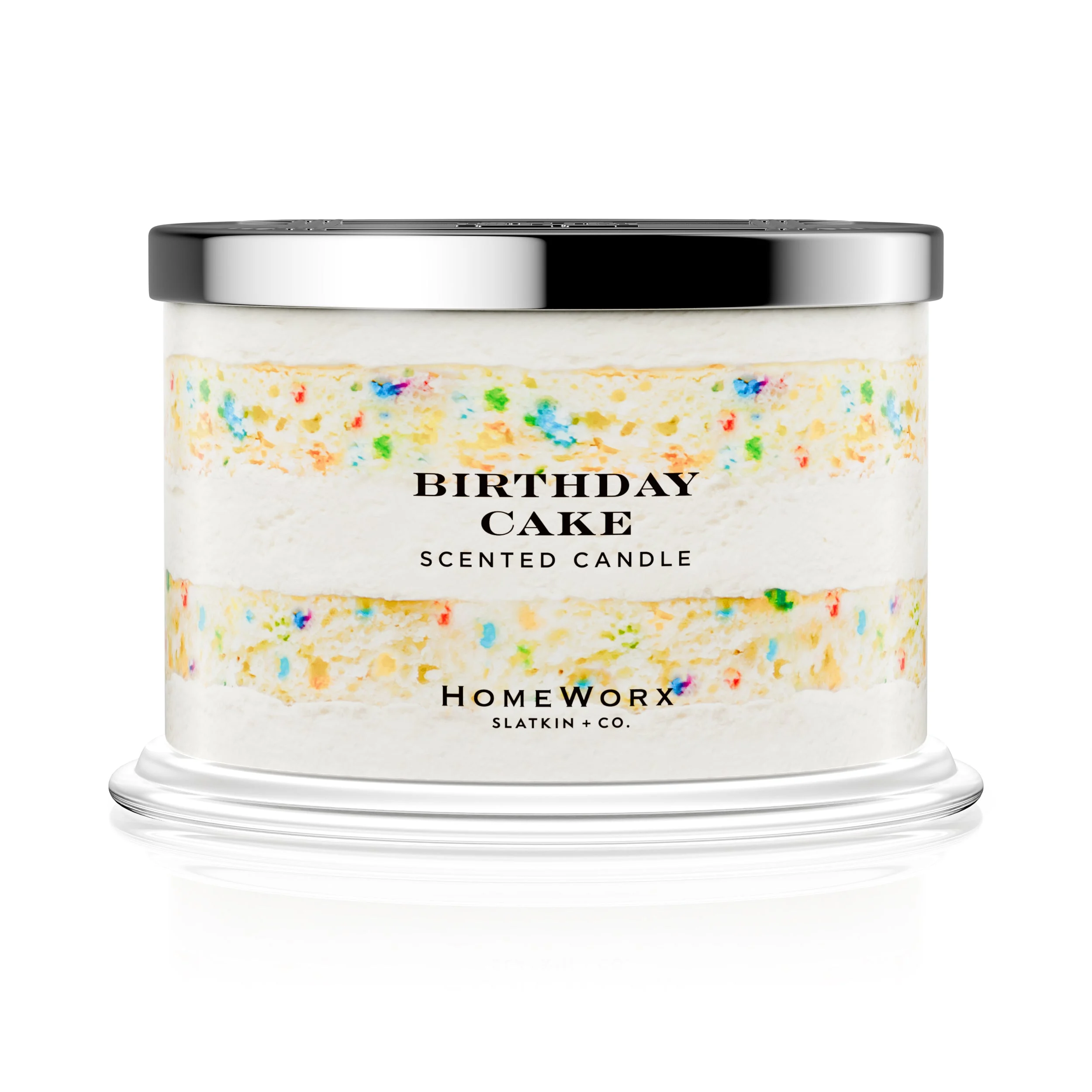 Birthday Cake 4-wick Candle