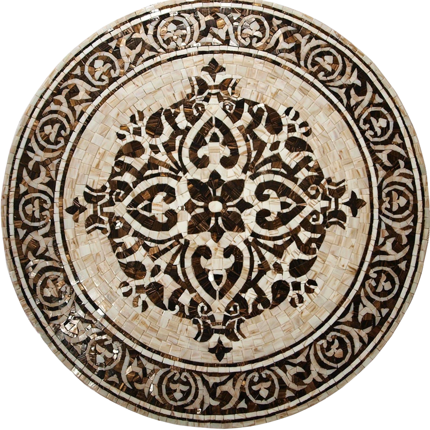 Bold Mosaic Medallion