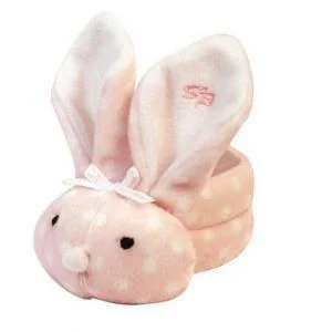 Boo-Bunnie Comfort Toy, Dot Pink