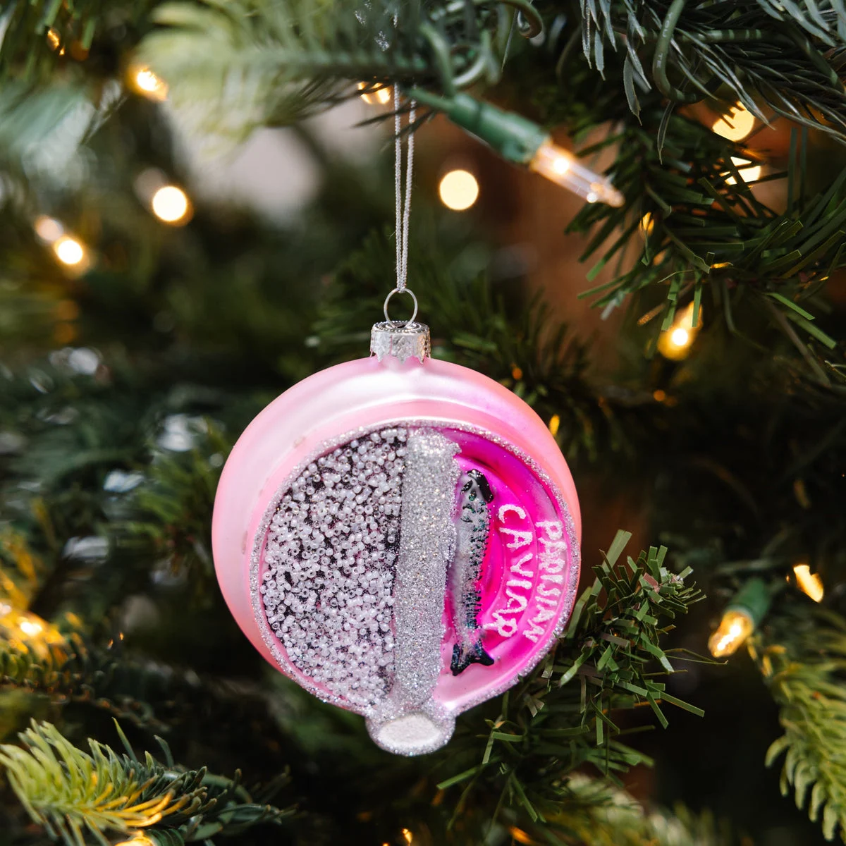 Caviar in Can Ornament