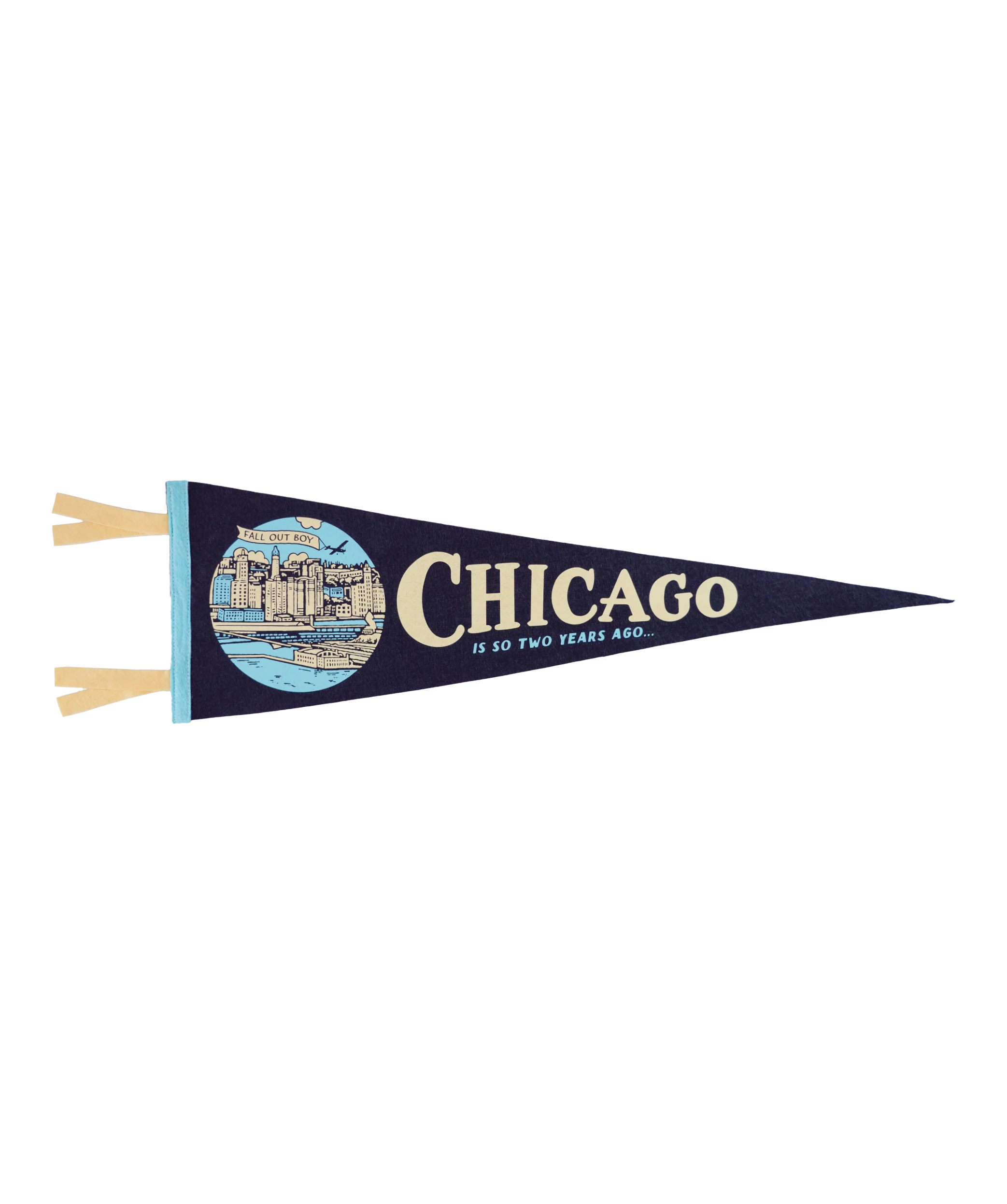 Chicago Is So Two Years Ago Pennant • Fall Out Boy x Oxford Pennant