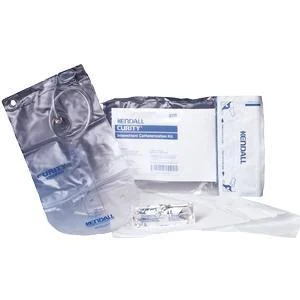 CURITY Closed Intermittent Catheter Tray 14 Fr 16"
