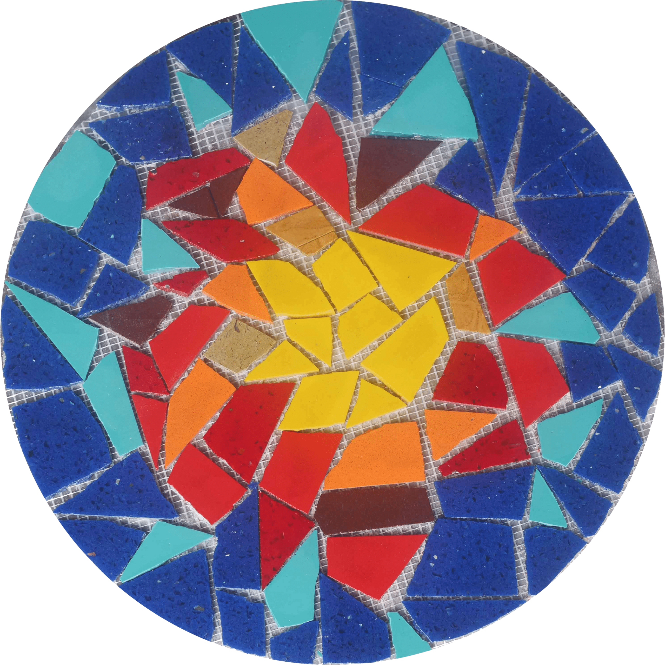 Custom Mosaic Medallion - Piezas de Colores
