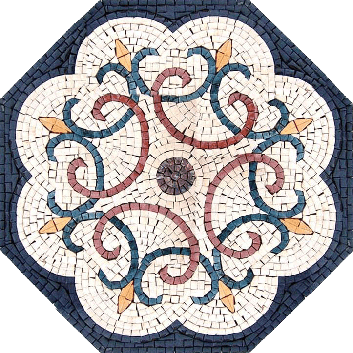 Decorative Octagonal Mosaic - Tasra