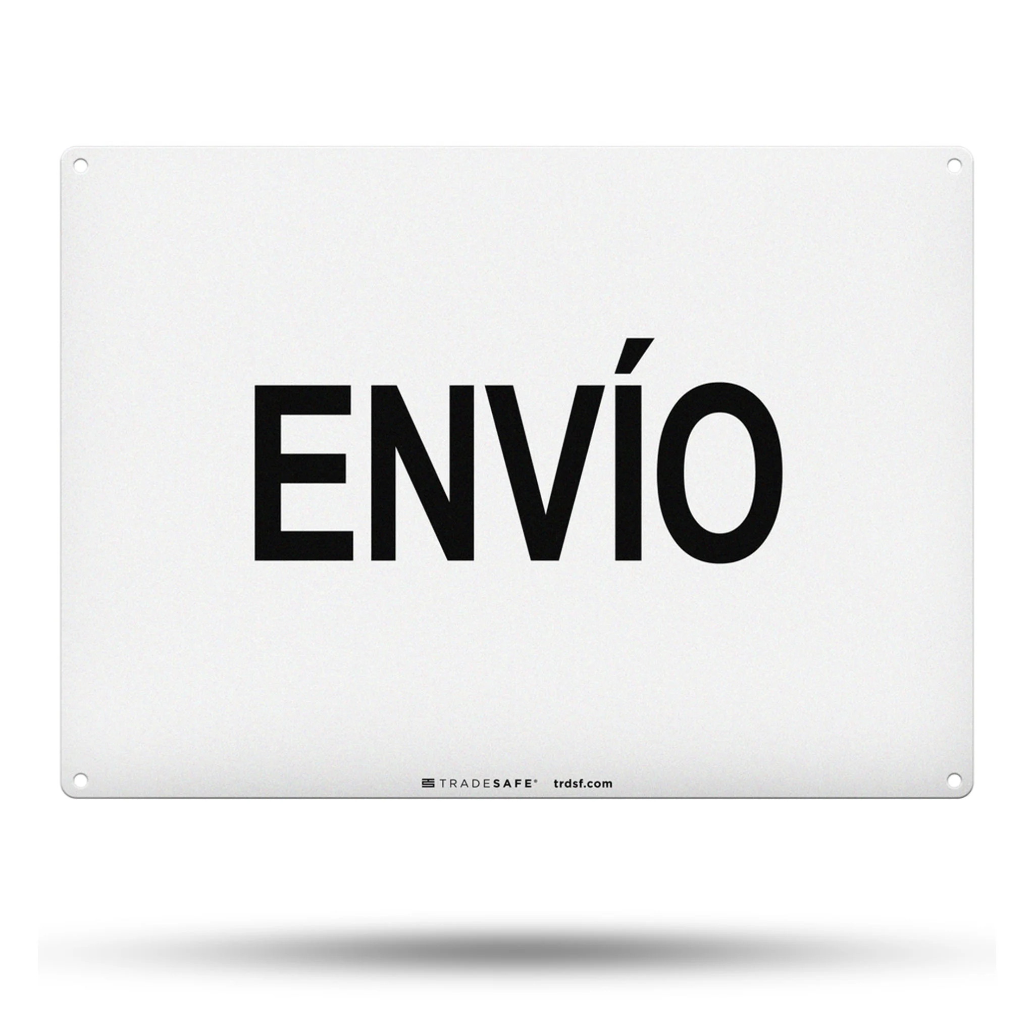 Envío (Shipping) Aluminum Sign