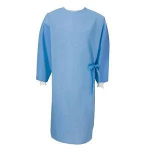 Fabric-Reinforced Sterile-Back Surgical Gown, Large, Disposable