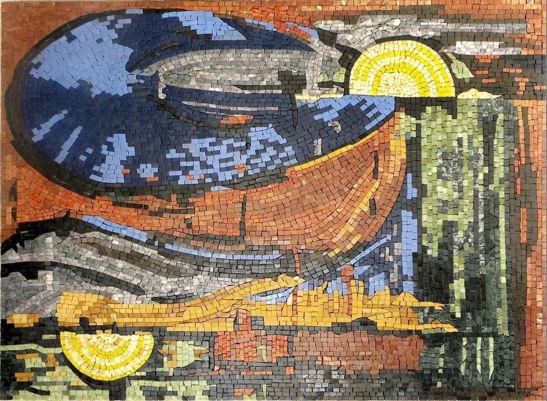 "Faith " Mosaic Reproduction - by Anthony Falbo