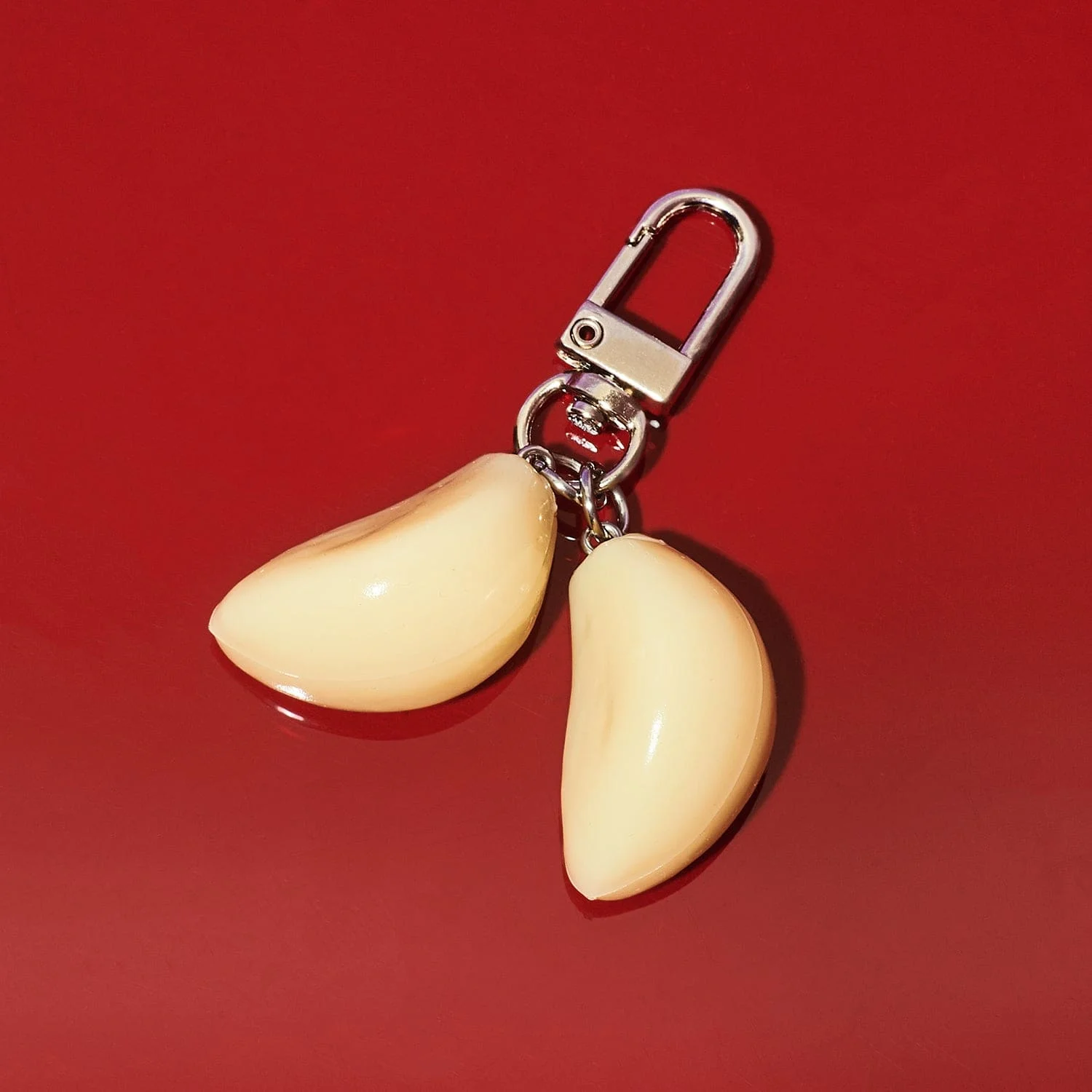 Food Keychain - Double Garlic