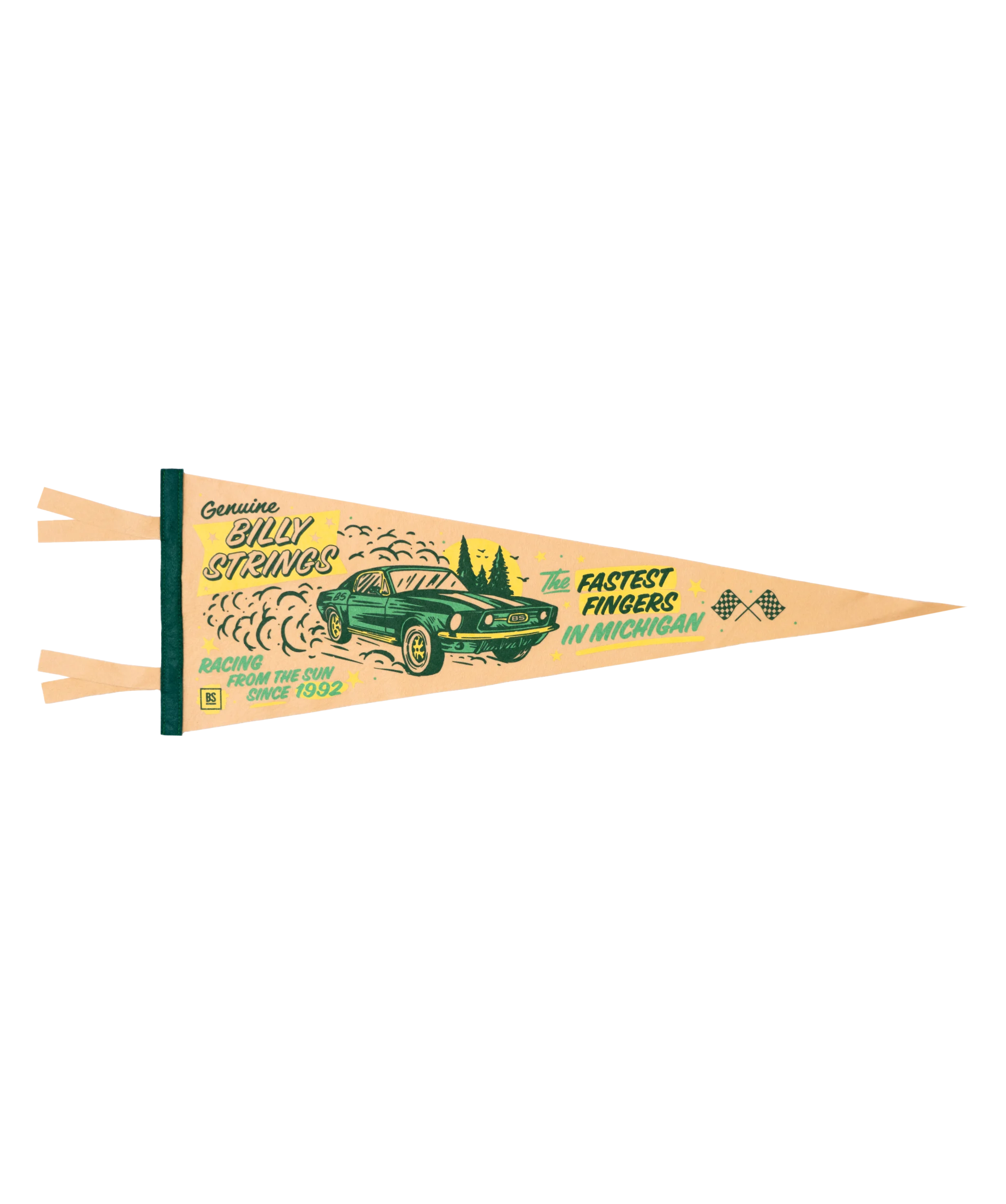 Genuine Billy Strings Pennant • Billy Strings x Oxford Pennant