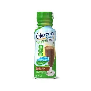 Glucerna Hunger Smart Nutritional Shake, Rich Chocolate, 10 oz Bottle