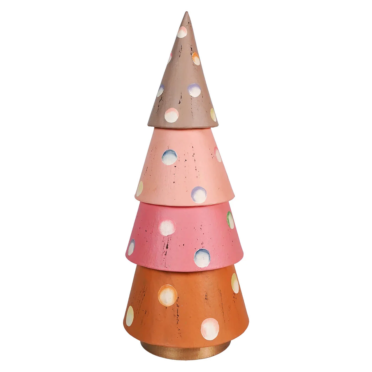 Hand-Painted Paper Mache Tree
