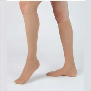 Health Support Vascular Hosiery 15-20 mmHg, Knee Length, Sheer, Beige, Short Size B
