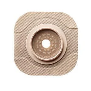 Hollister CeraPlus Up to 1-3/4" Cut-to-Fit Flat Skin Barrier with Tape, 2-1/4" Flange Red