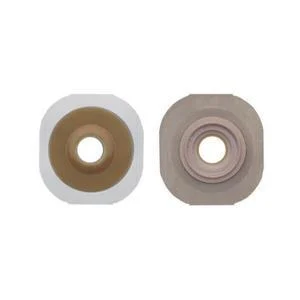 Hollister New Image Two-Piece Drainable Pouch, Convex, Pre-Cut, FlexWear Skin Barrier, 1-1/8" Stoma, 2-1/4" Flange, Red