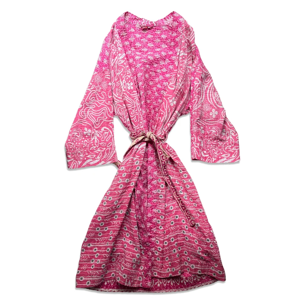 Jeanette Farrier Vintage Sari Robe #3