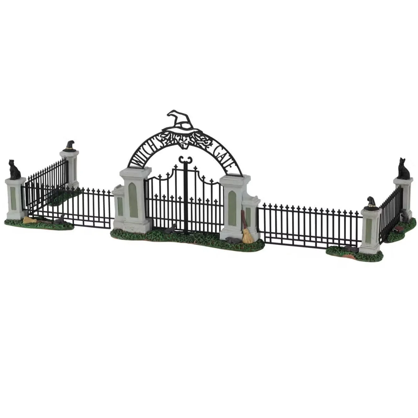 Lemax Spooky Town Witch Gate, Set of 5 #14857