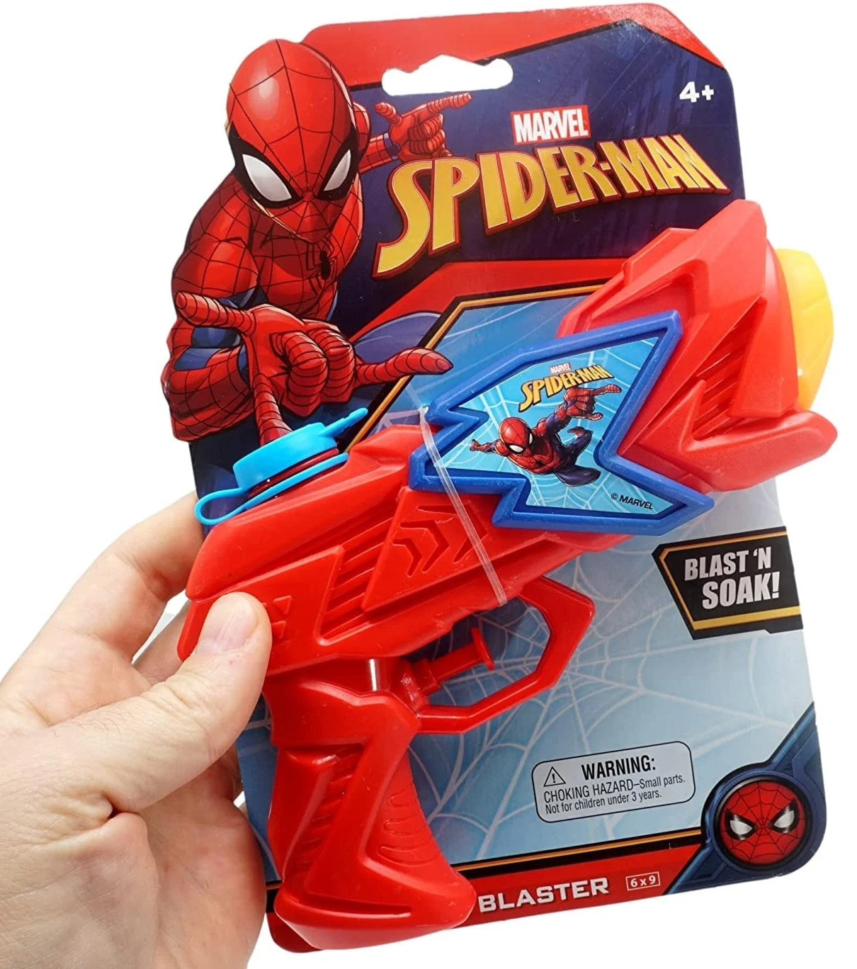 Marvel Spider-Man Water Web Blaster Squirt Gun