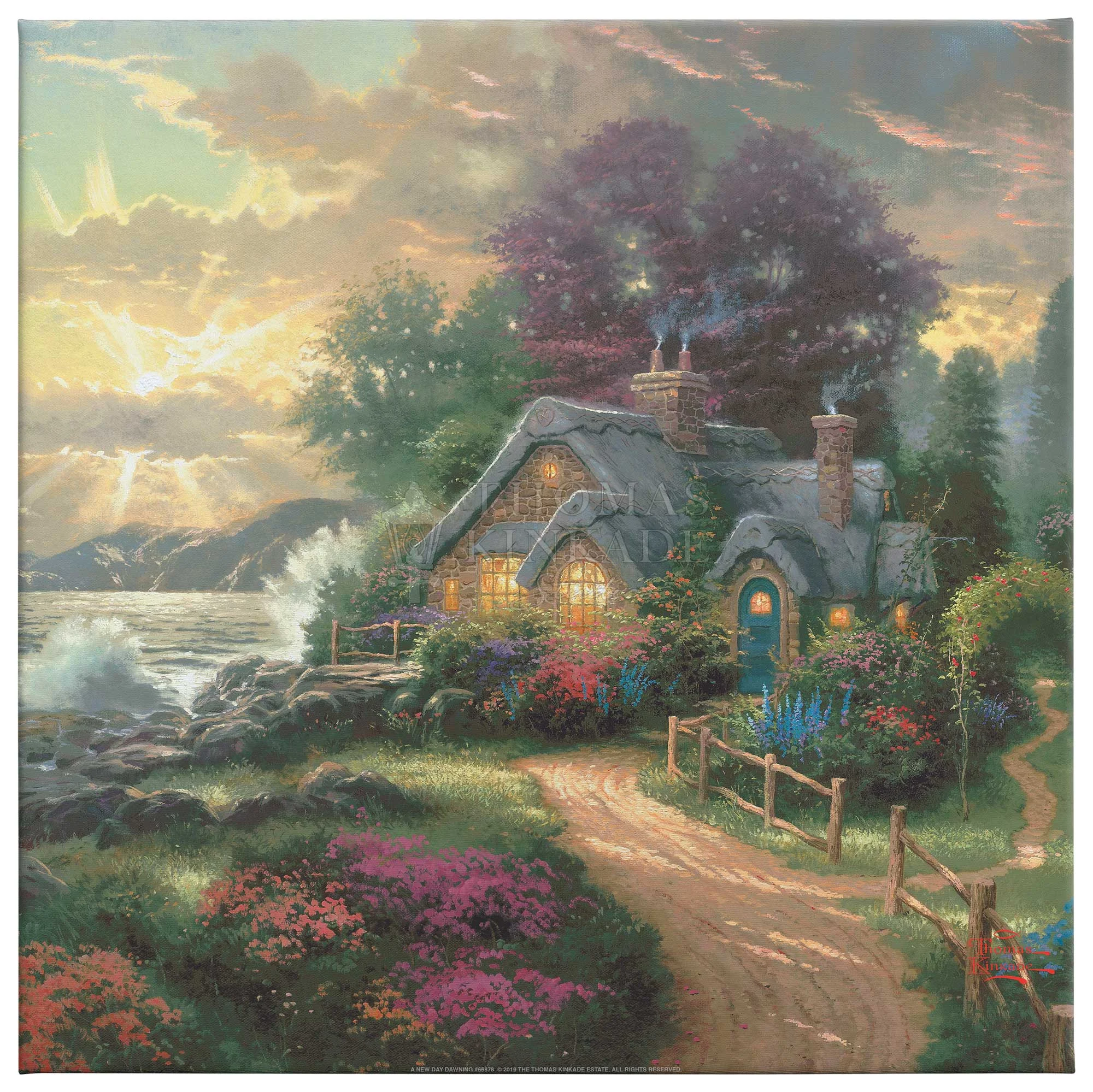 A New Day Dawning - 20" x 20" Gallery Wrapped Canvas