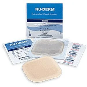 Nu-Derm Bordered Hydrocolloid Dressing 6" x 6"