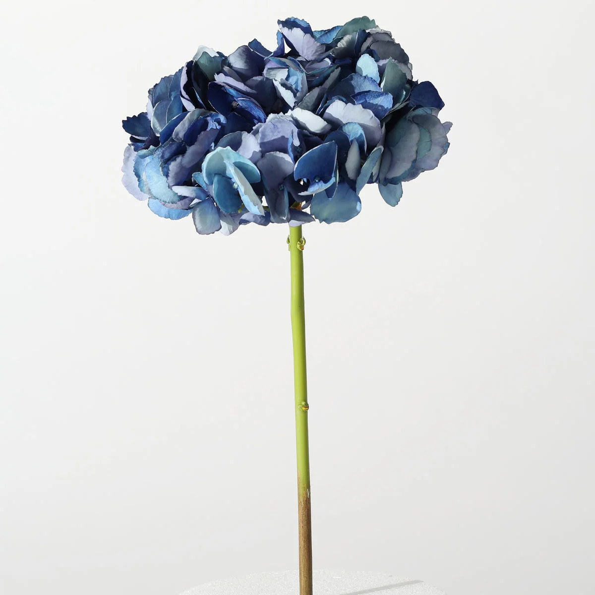 The Perfect Hydrangea Dark Blue ~ Forever Floral Silk 19 Inch Stem