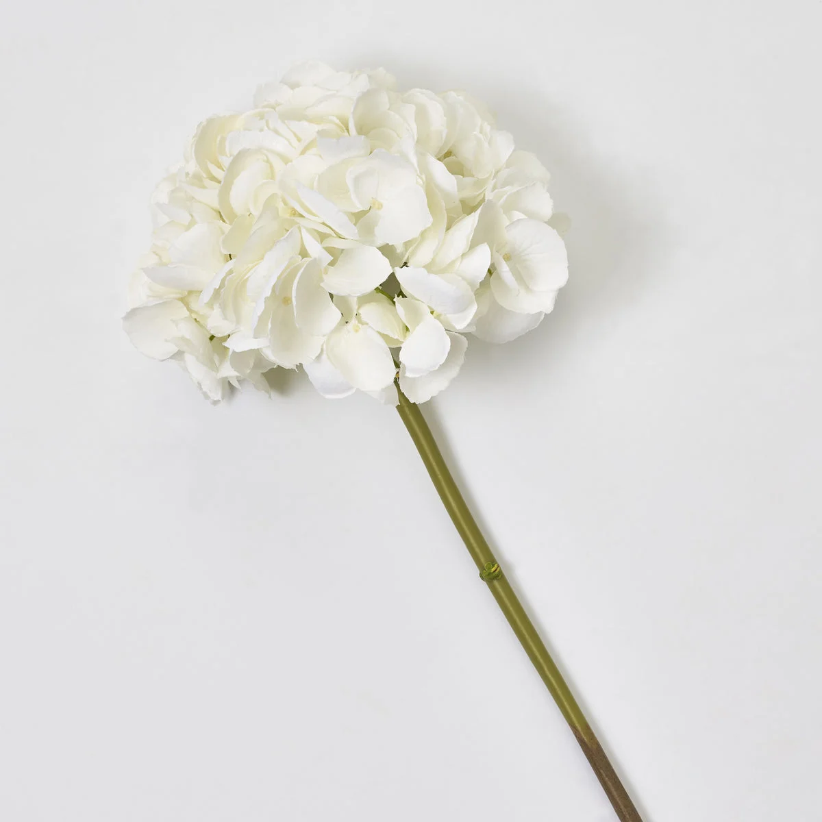 The Perfect Hydrangea White - Forever Flower Silk 19 Inch Stem