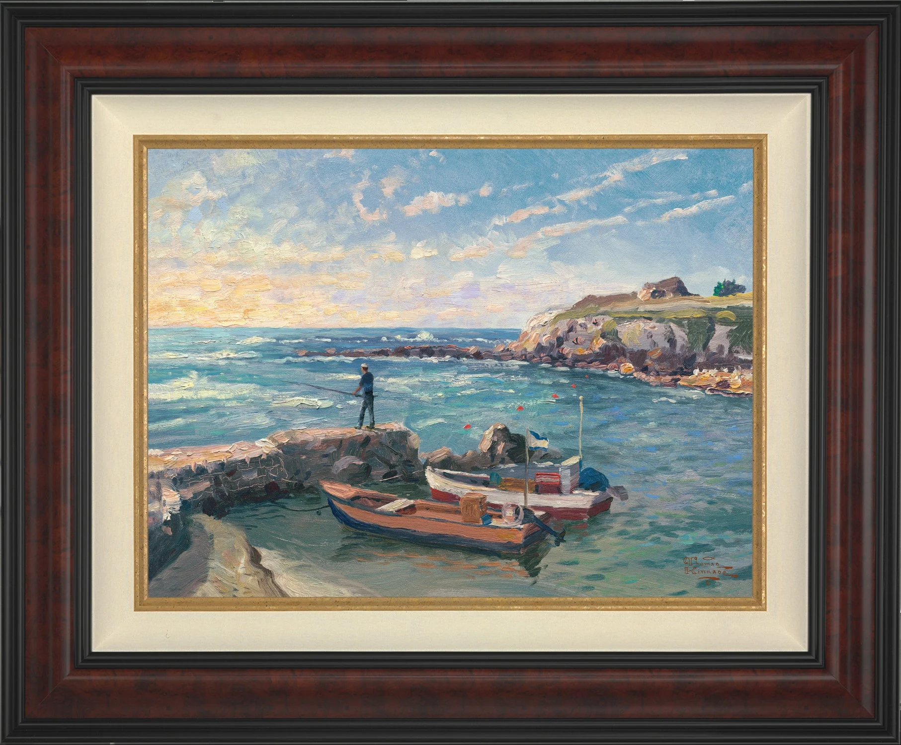 *RARE* Caesarea Artist Proof Canvas Burl 18" x 24" #1