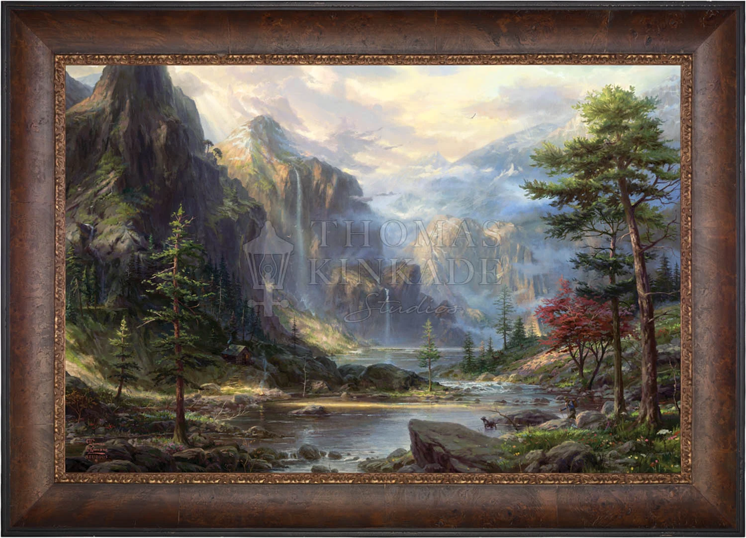 *RARE* High Country Wilderness Estate Edition Canvas Caramel 28" x 42"