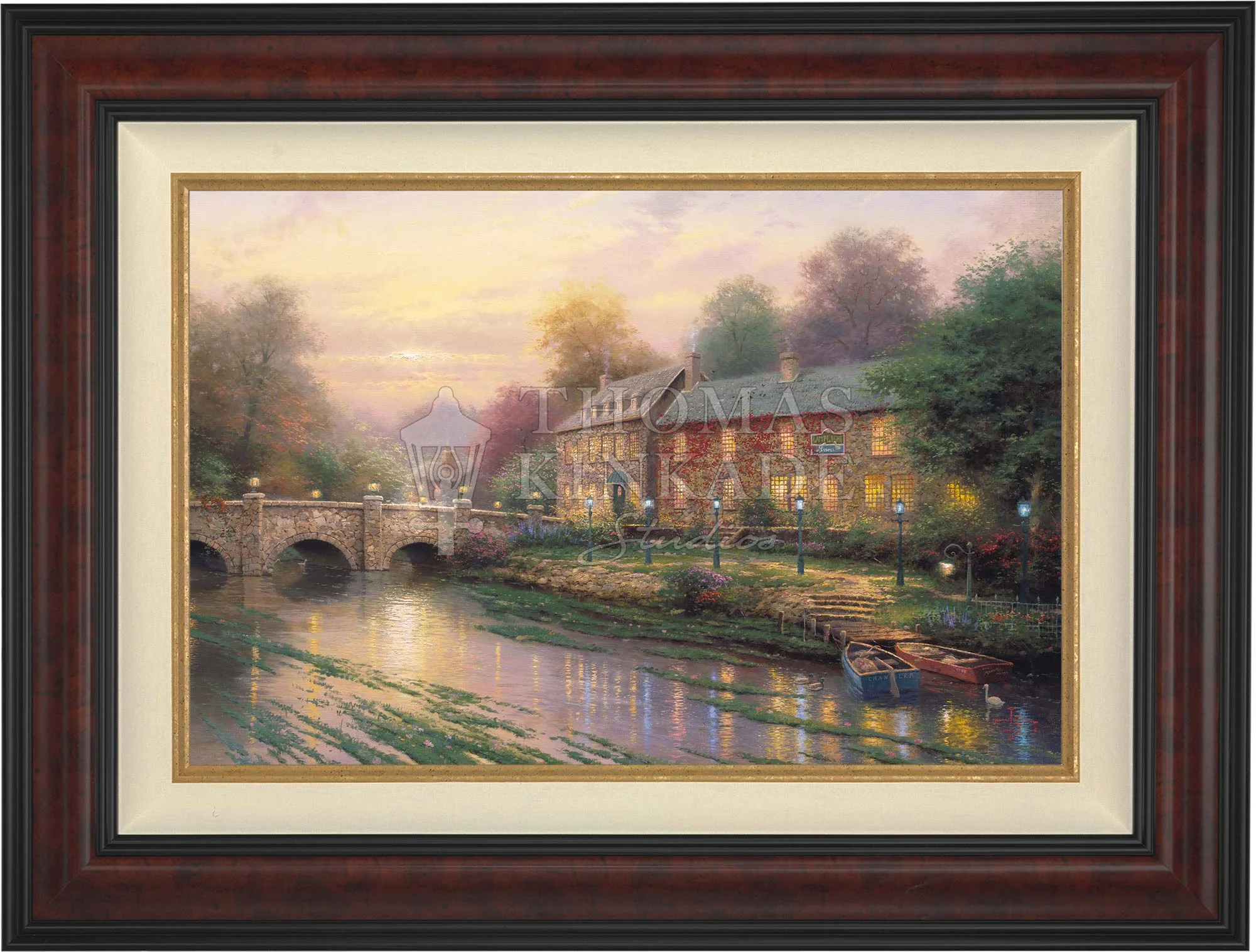 *RARE* Lamplight Inn Artist Proof Canvas Burl 18" x 27" #147