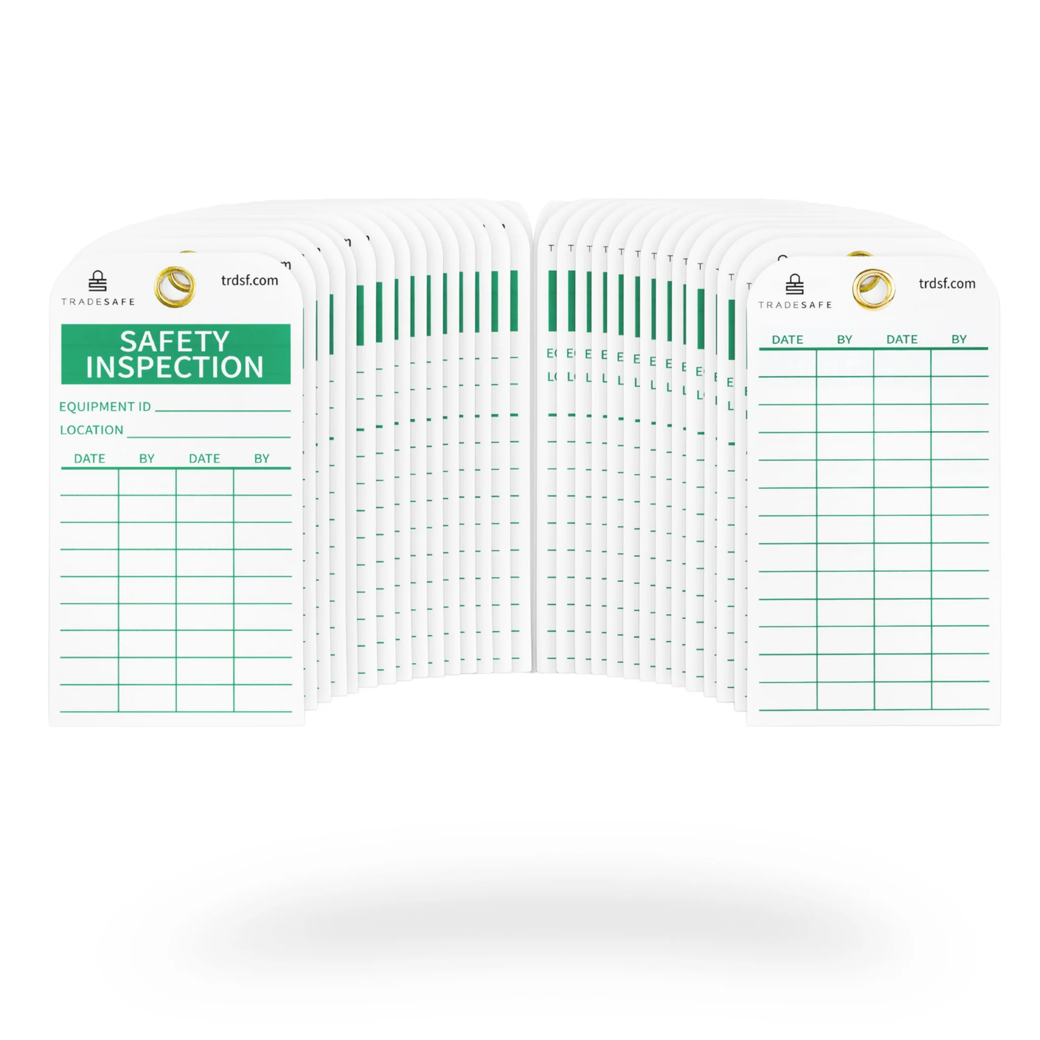 Safety Inspection Tags – Pack of 30
